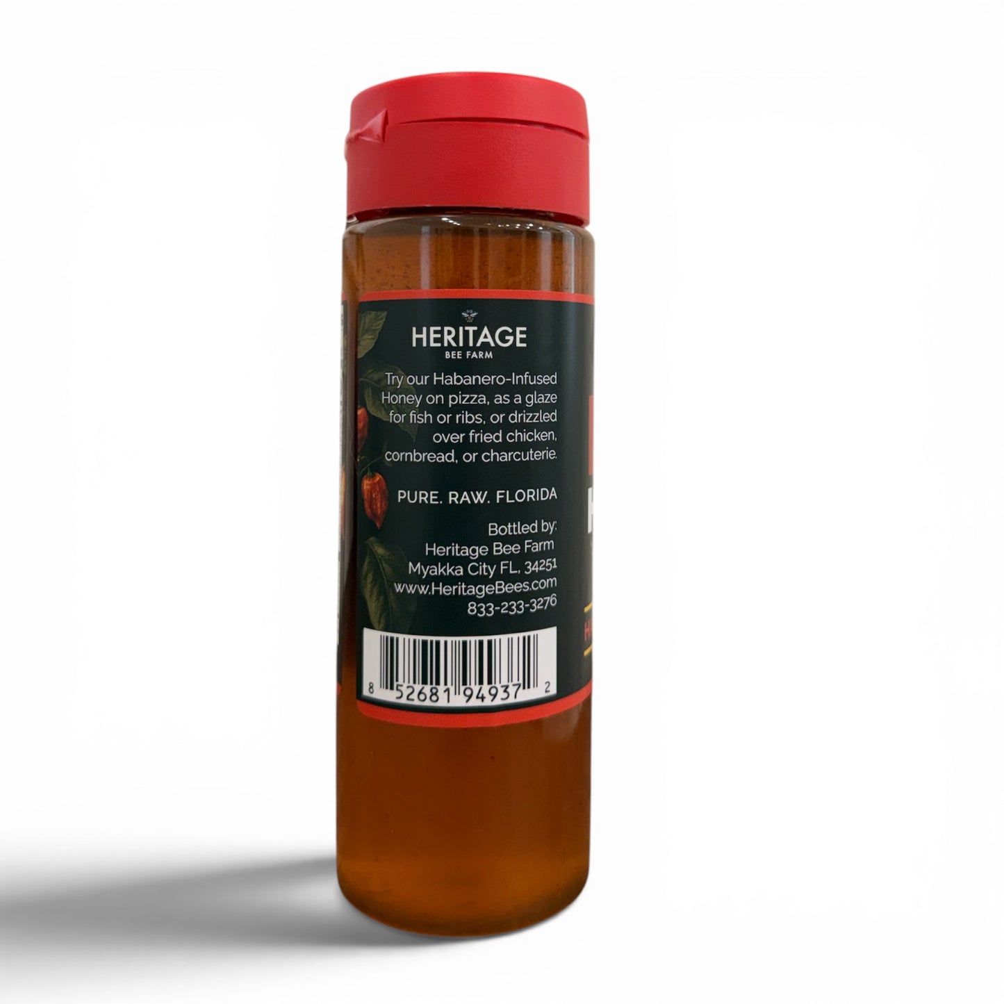 
                  
                    Hot Honey Habanero 12 oz | Raw Honey Infused with Fiery Habanero Peppers
                  
                